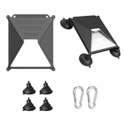SENMAY Starlink Mini Mount Car Suction Cup Silicone Holder Universal Black