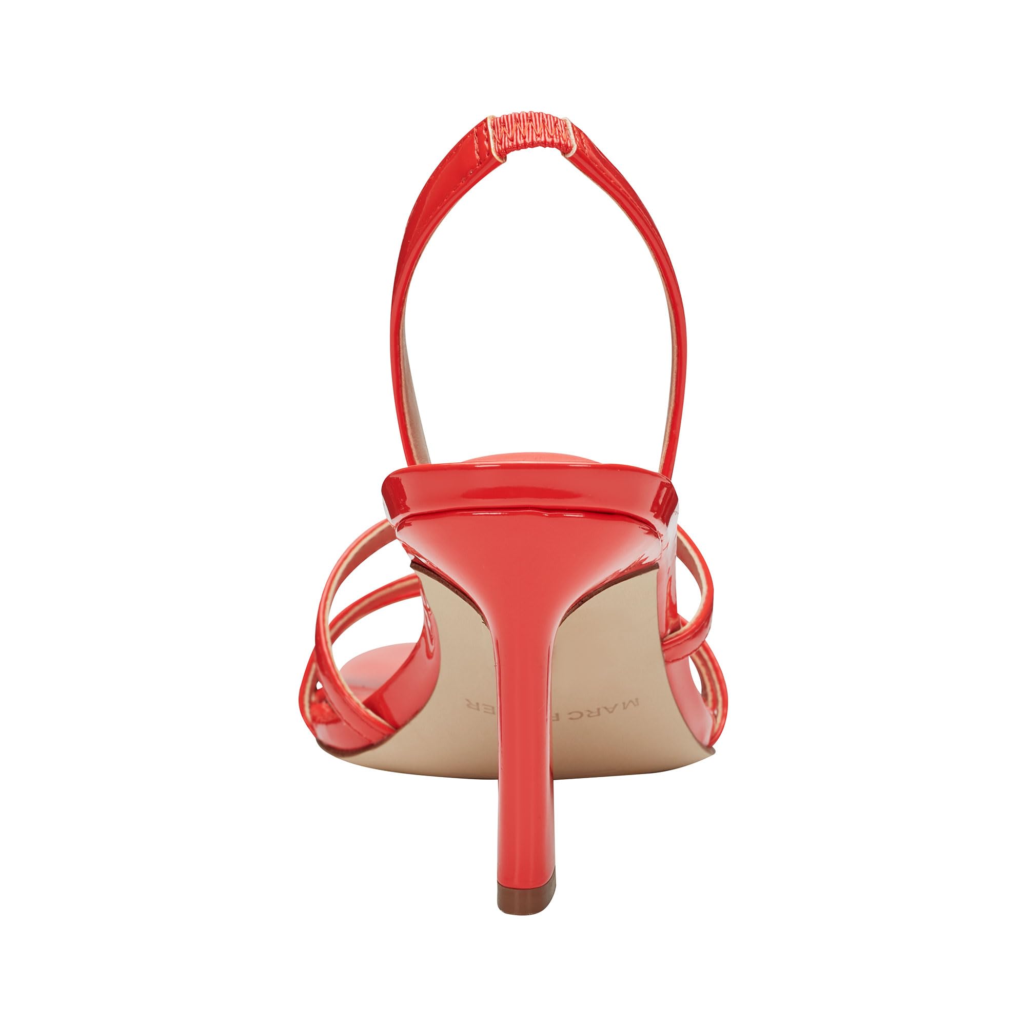 Marc Fisher Nalina Heeled Sandal Red Patent 610 Size 10