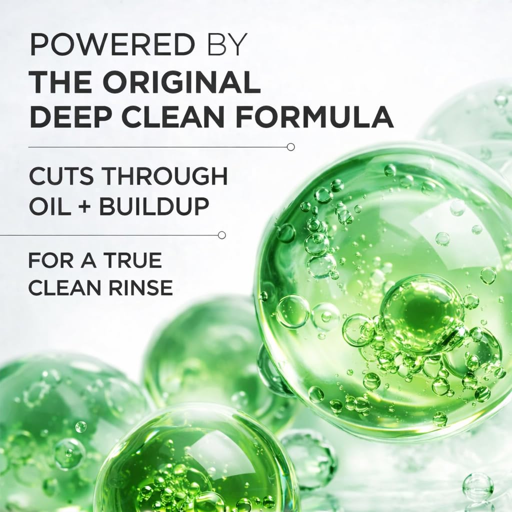 Prell Original Green Shampoo Classic Clean Deep Cleansing 13.5oz 3 Pack