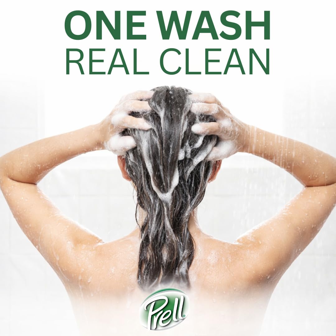 Prell Original Green Shampoo Classic Clean Deep Cleansing 13.5oz 3 Pack