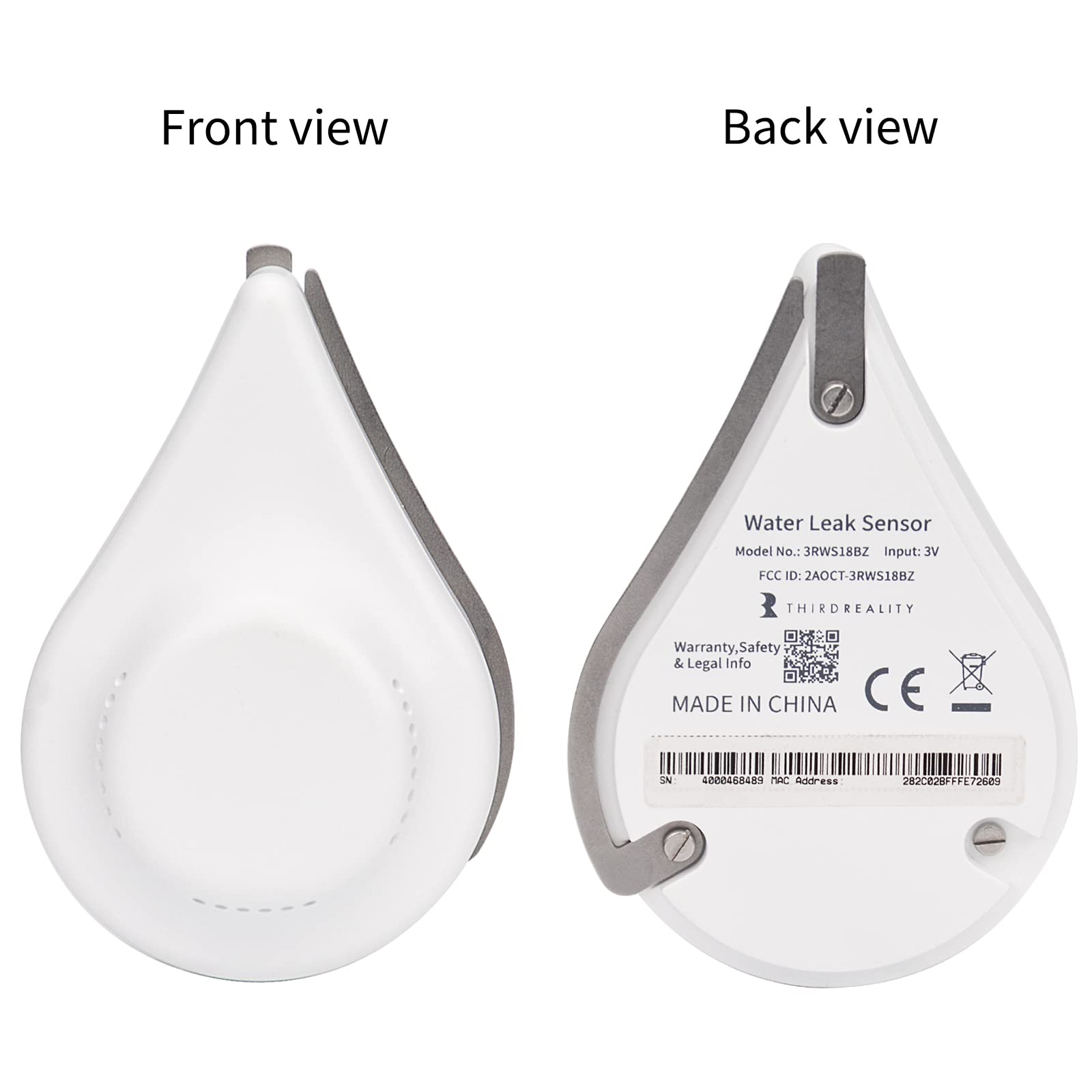 THIRDREALITY Zigbee Water Leak Sensor 3RWS18BZ