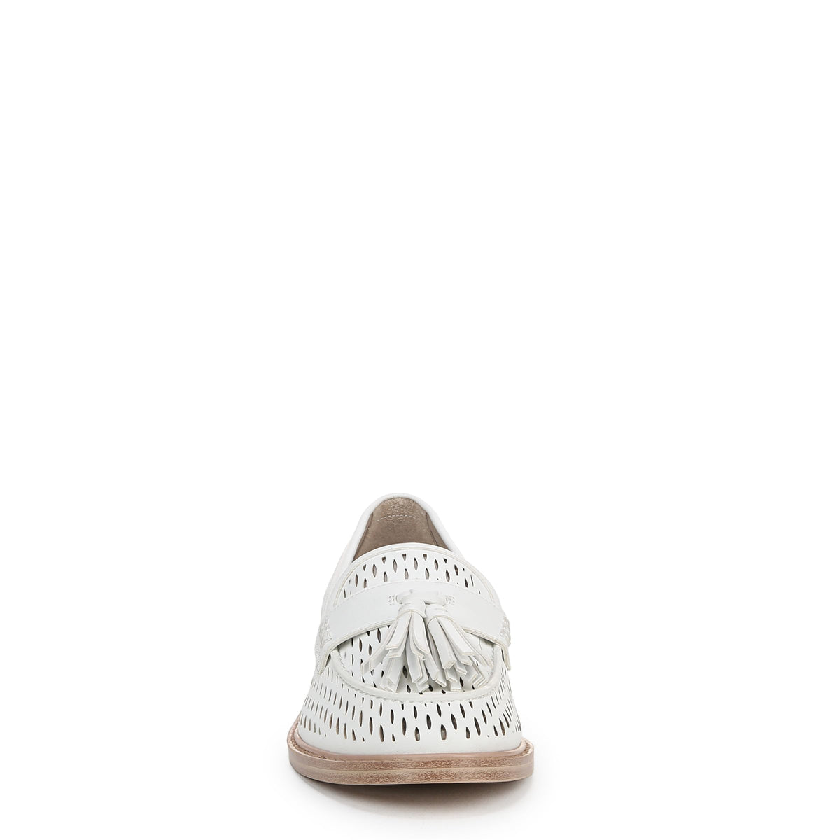 Franco Sarto Womens Carolyn Low Loafer White Cage 8.5 W