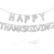 VHUWE Happy Thanksgiving Balloon Banner, 16-Inch