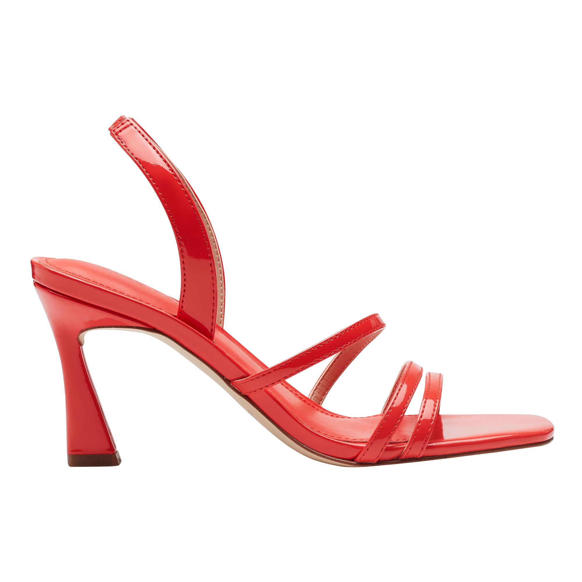 Marc Fisher Nalina Heeled Sandal Red Patent 610 Size 10
