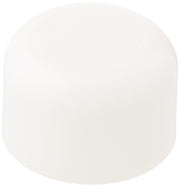 Plumb Craft 7641500T Toilet Bolt Caps White Plastic 2 Pack