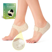 Welnove Heel Protectors for Plantar Fasciitis Pain Relief Size W4.5-9 M5-8