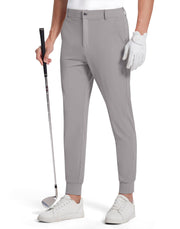 SERAMY Mens Golf Joggers Slim Fit Stretch Sweatpants Casual Pants M Sage Gray