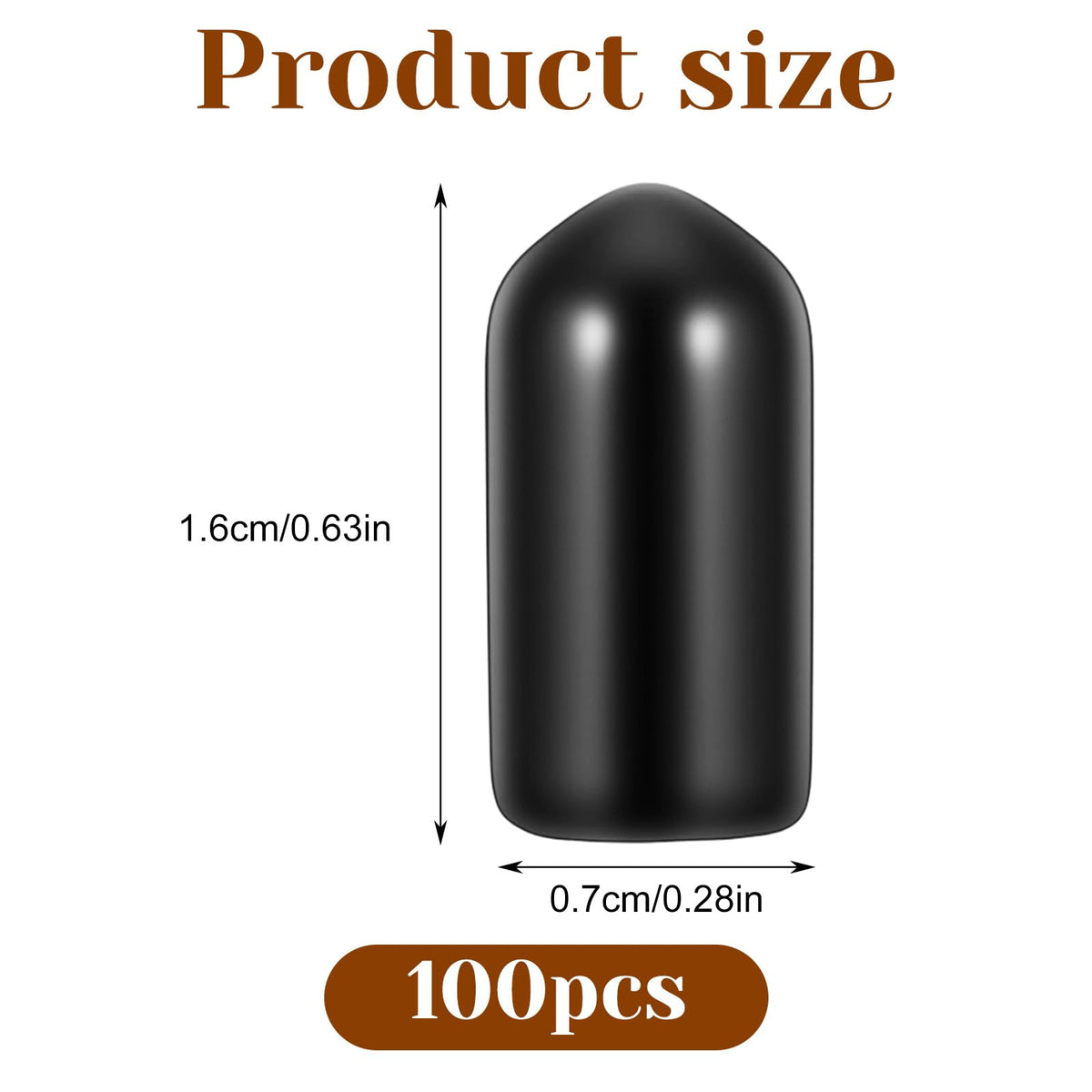 Shimmeroo 100PCS Pourers Dust Covers, Black Pour Spot Caps Rubber Dust Cover for Liquor & Olive Oil Bottles, Wine Pourers Cover Cap, Waterproof & Reusable