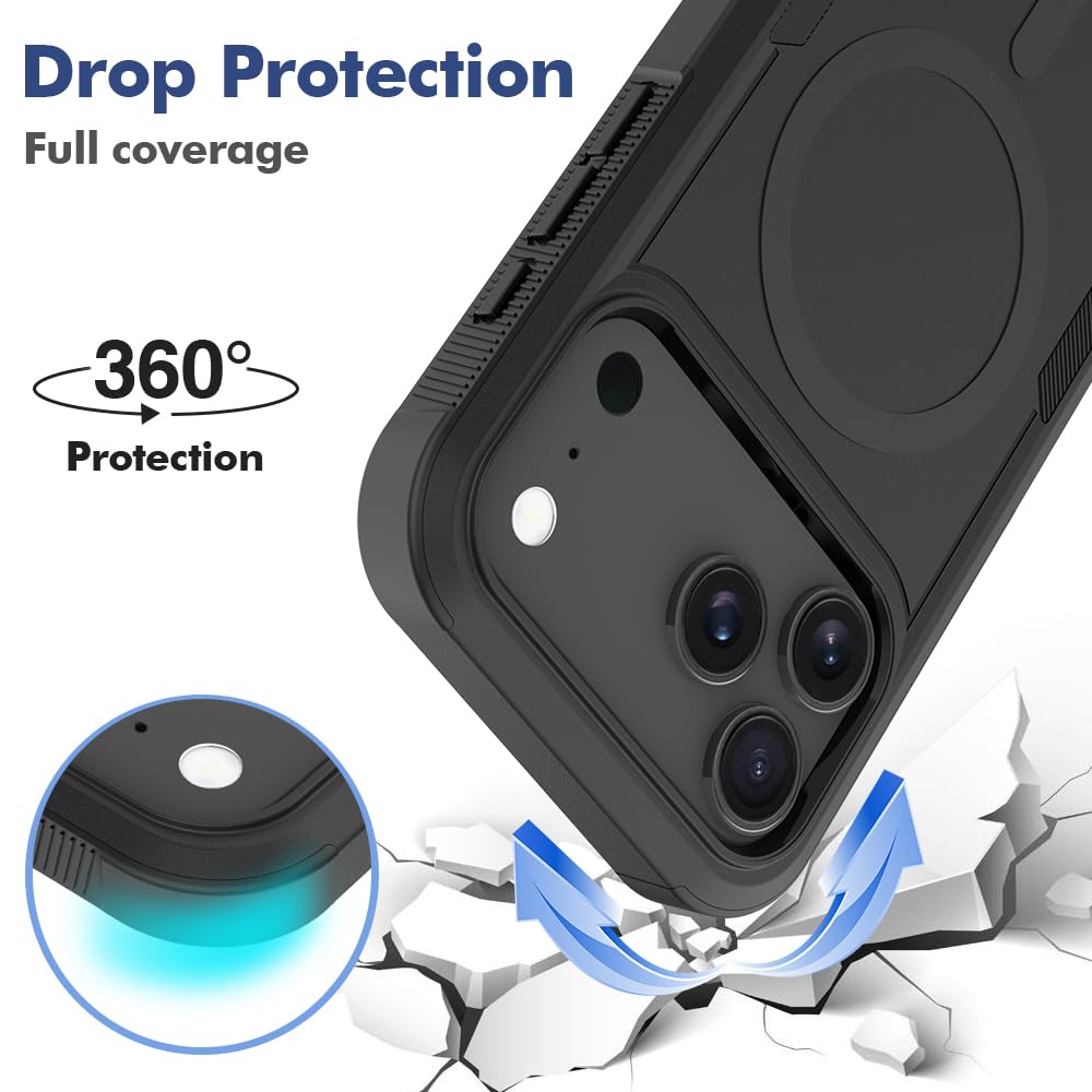 Generic for iPhone 17 Protective Armor Case Luxury Series [Military-Grade Drop