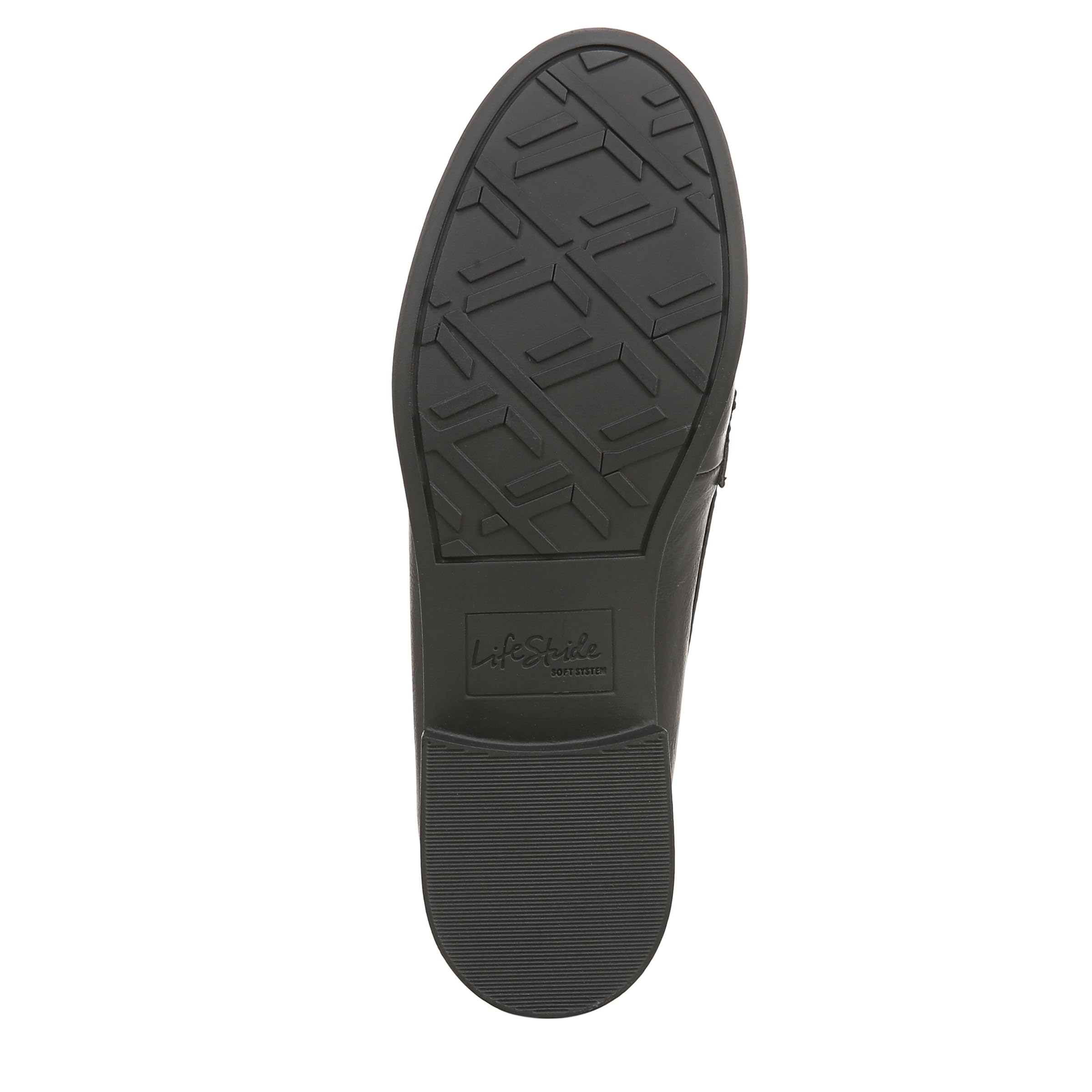 LifeStride Womens Sonoma 2 Slip On Loafers Black Size 8.5 W