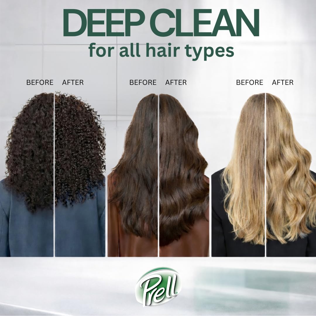 Prell Original Green Shampoo Classic Clean Deep Cleansing 13.5oz 3 Pack