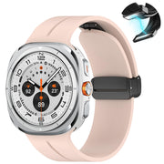 GOLDTOLUCK Affinity Silicone Sport Band Samsung Galaxy Watch 7 Ultra Pink 47mm