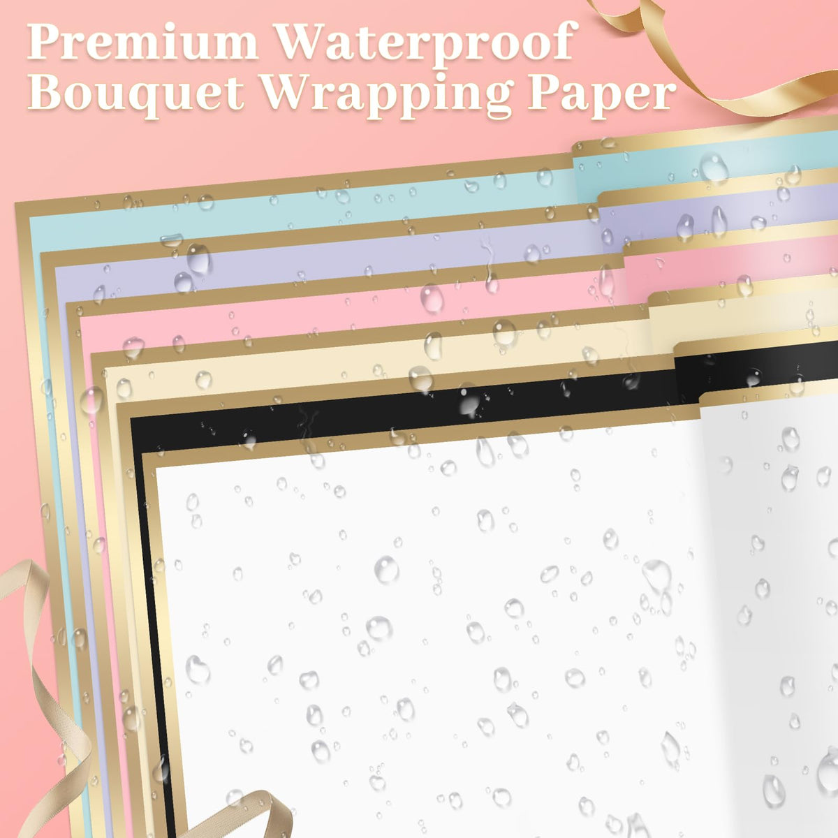 BESUPERT 260-Piece Bouquet Wrapping Craft Supplies Kit