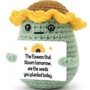 Agantree art Emotional Crochet Inspirational Valentine's Day Gifts for Women Men Her Him Gift, Birthday Cheer Up Graduation Positive Gifts