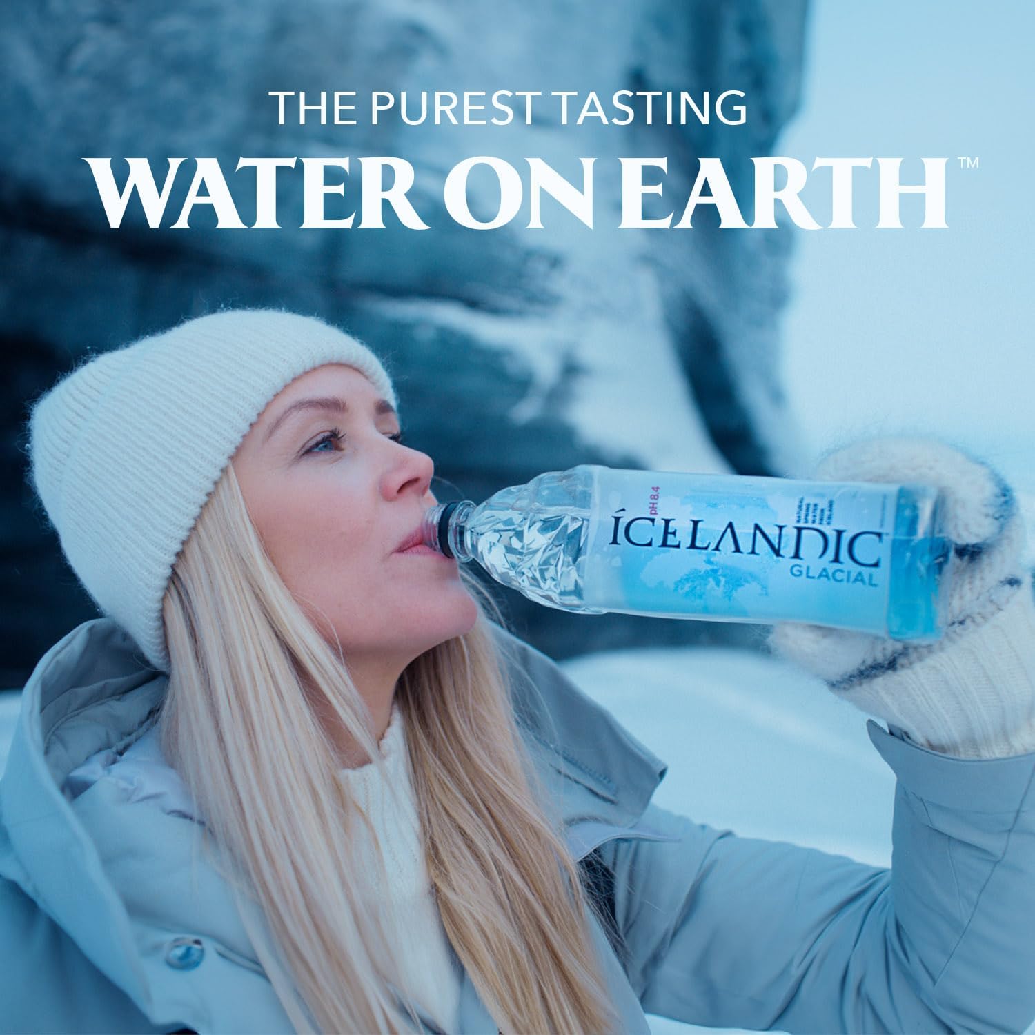 BestBy09/27 Icelandic Glacial Natural Spring Alkaline Water 500ml 6 Pack