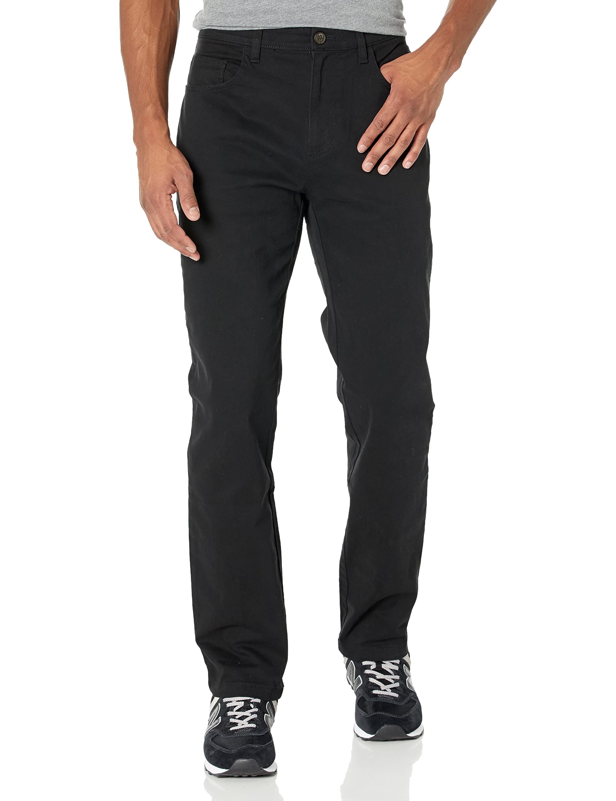 Amazon Essentials Men's Athletic Fit Chinos Work Pants Black Size 31x28