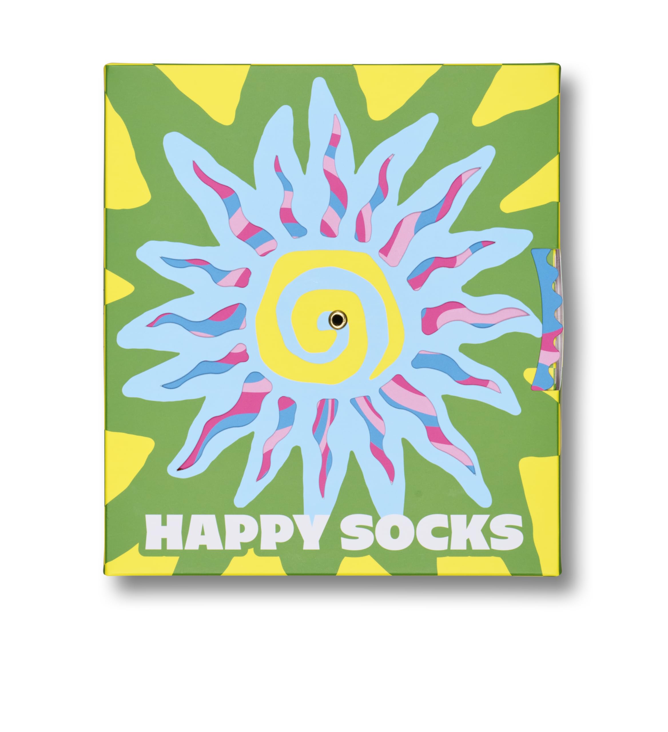 Happy Socks 2-Pack Gift Set Summer Swirl Size S/M