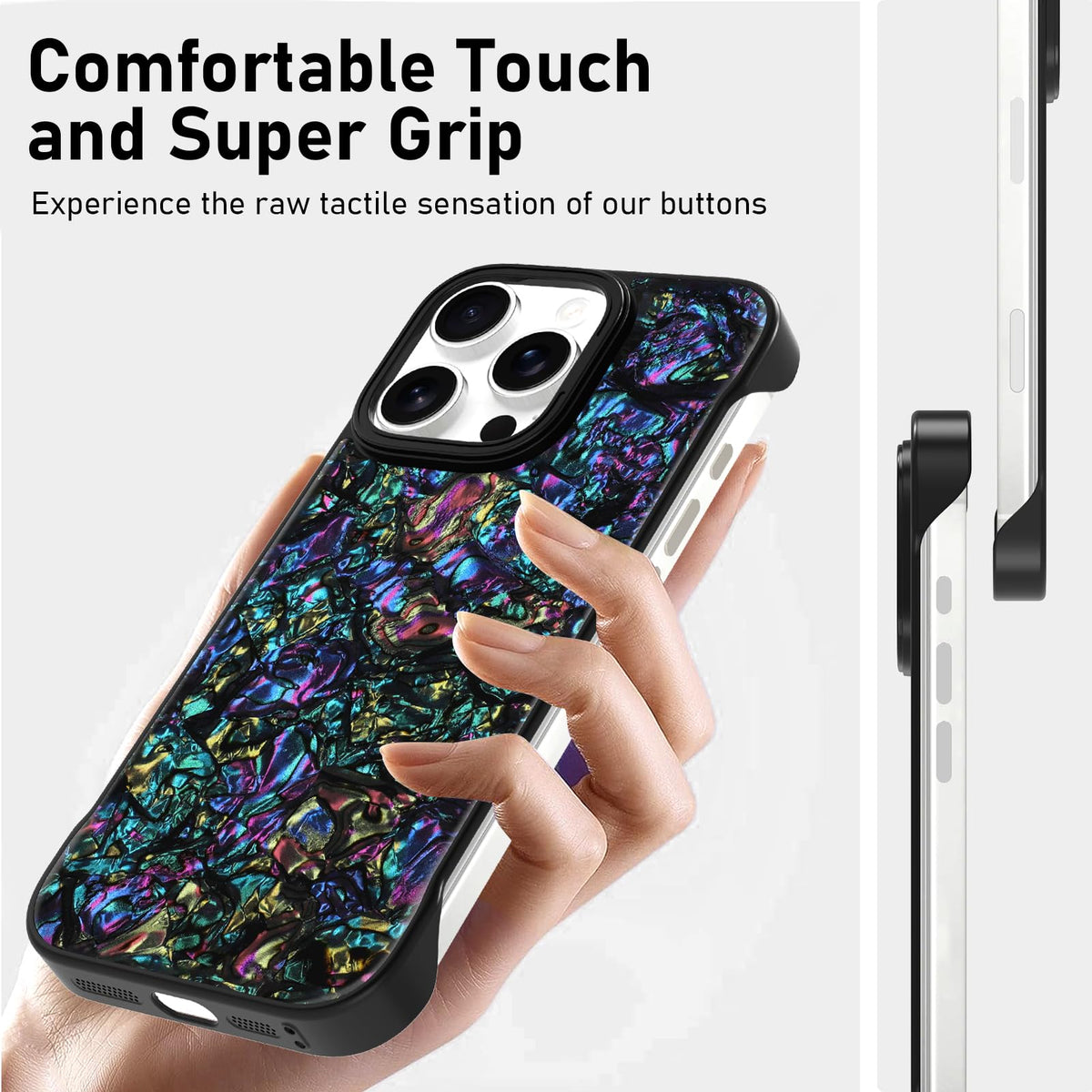 AIGOMARA Abalone Pattern Smartphone Case Cover