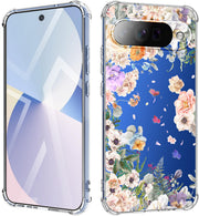 Floral Protective Phone Case for Google Pixel 10