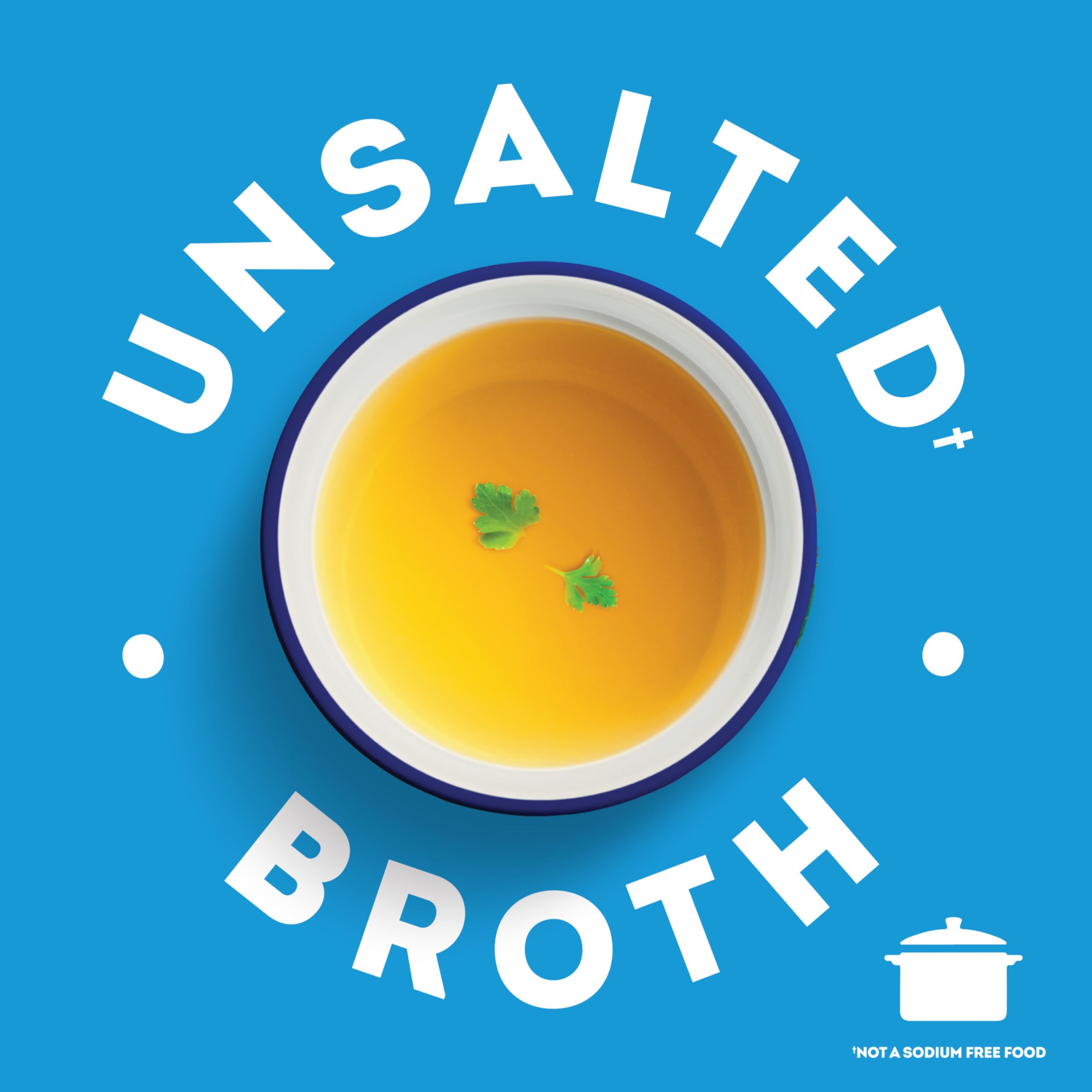 SWANSON Unsalted Chicken Broth 32 oz Carton Gluten Free 2 lbs