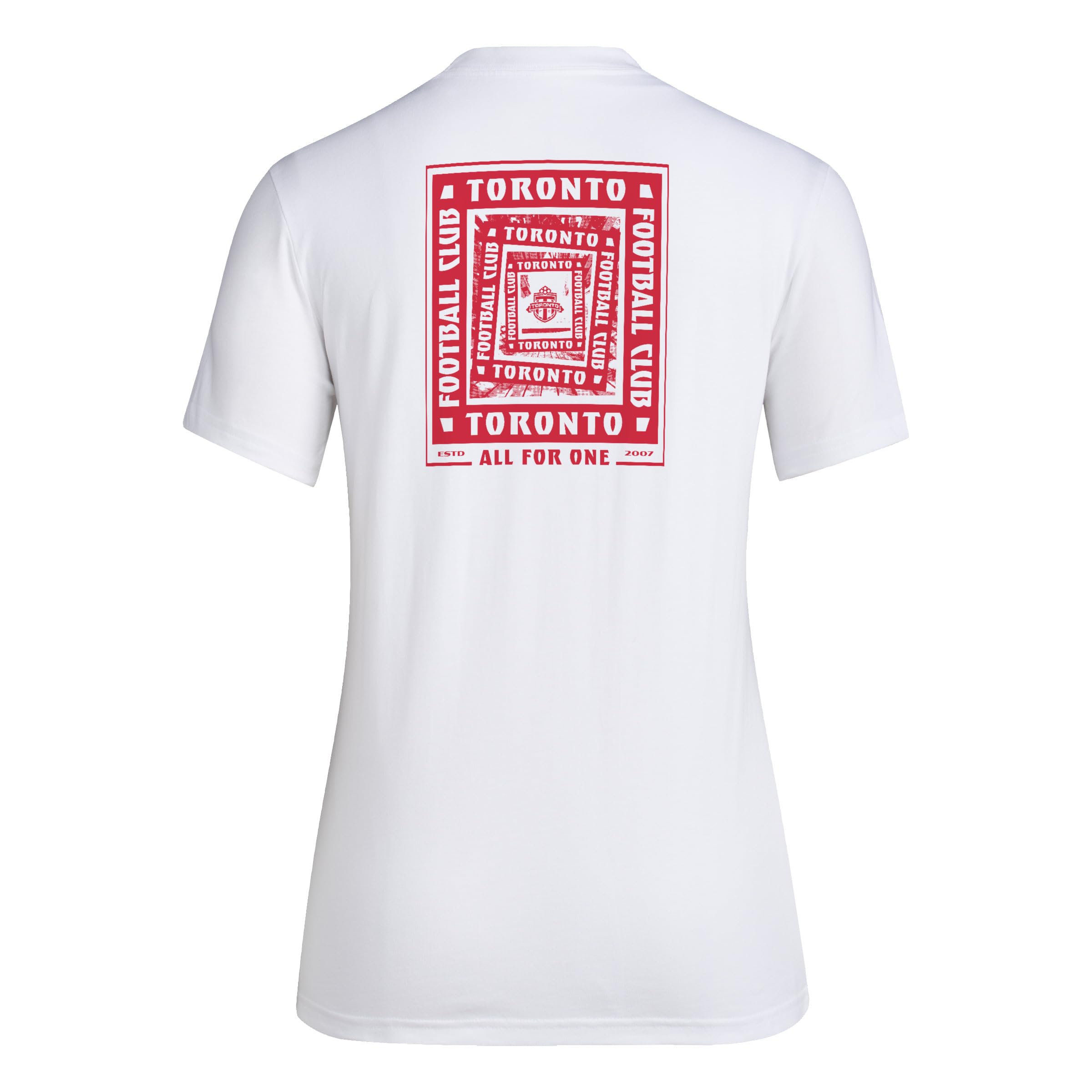 adidas Womens Toronto FC Pre-Game Soccer T-Shirt White Size XXL