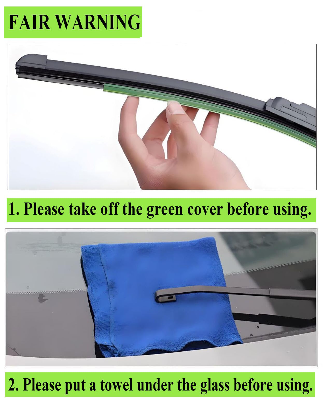 YJWKJZ Wiper Blades Set 26"+22"+16" for Honda Odyssey 2005-2022 (3 pcs)