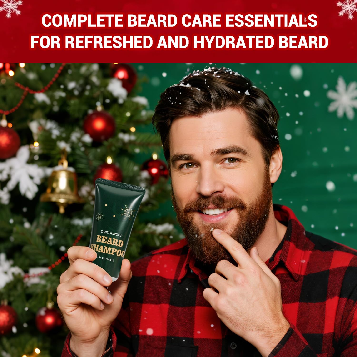 Advent Beauty Calendar 2025 Men Beard Care Skincare 24 Day Christmas Countdown
