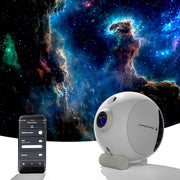 Orzorz Star Projector Plus Galaxy Night Light Home Planetarium Timer White