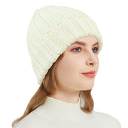 [Like New] NPQQUAN 2-Pack Khaki Knit Winter Beanies, Size S