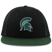 Pacific Headwear NCAA Michigan State Team Flatbill Cap Green OS