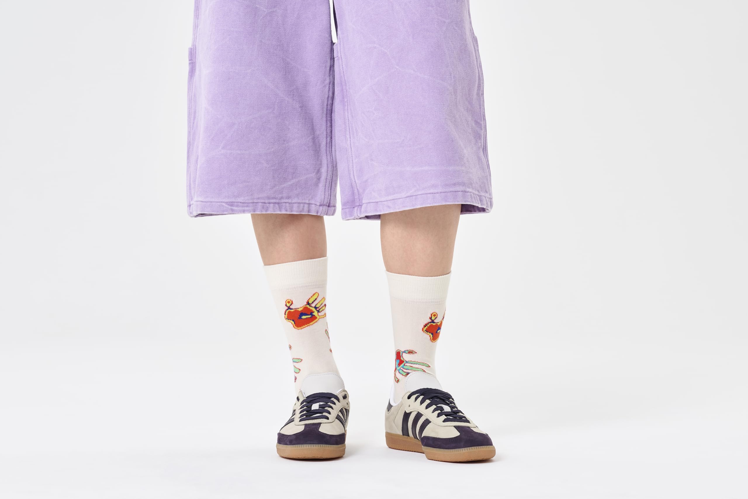 Happy Socks 2-Pack Gift Set Summer Swirl Size S/M