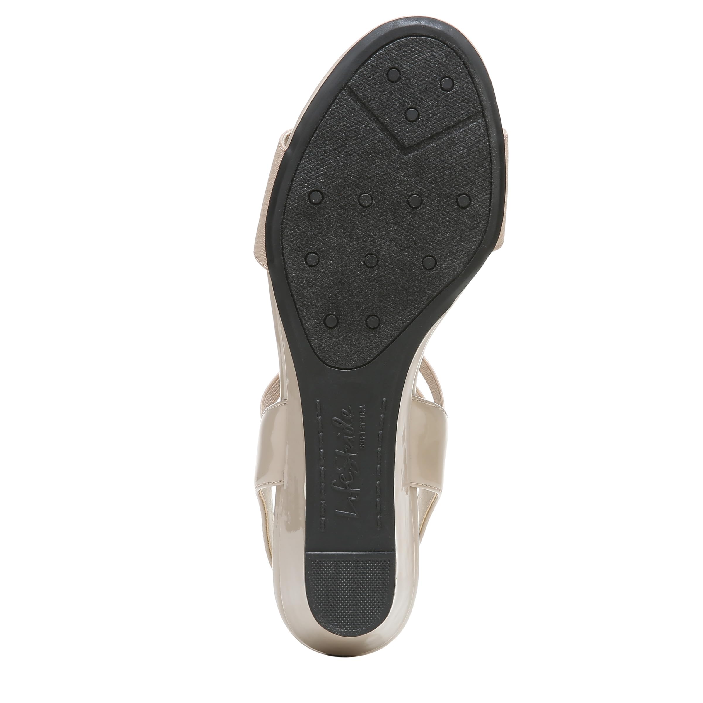 LifeStride Womens Yolo Sandal Tender Taupe Size 6 W