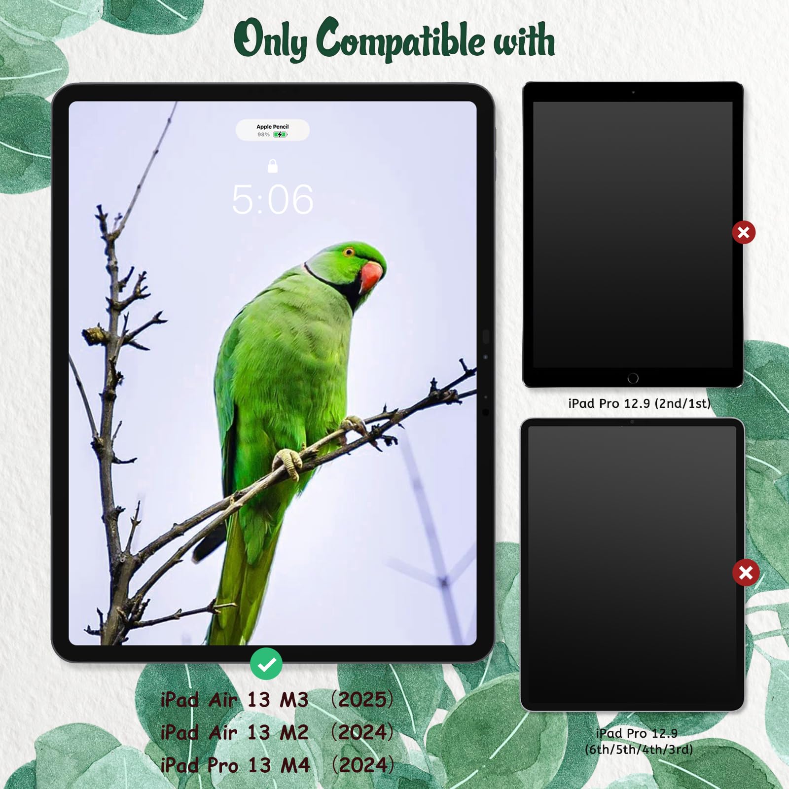 Bioton 2 Pack Paper Nano Screen Protector iPad Air 13" M3/M2 & Pro M4 13"