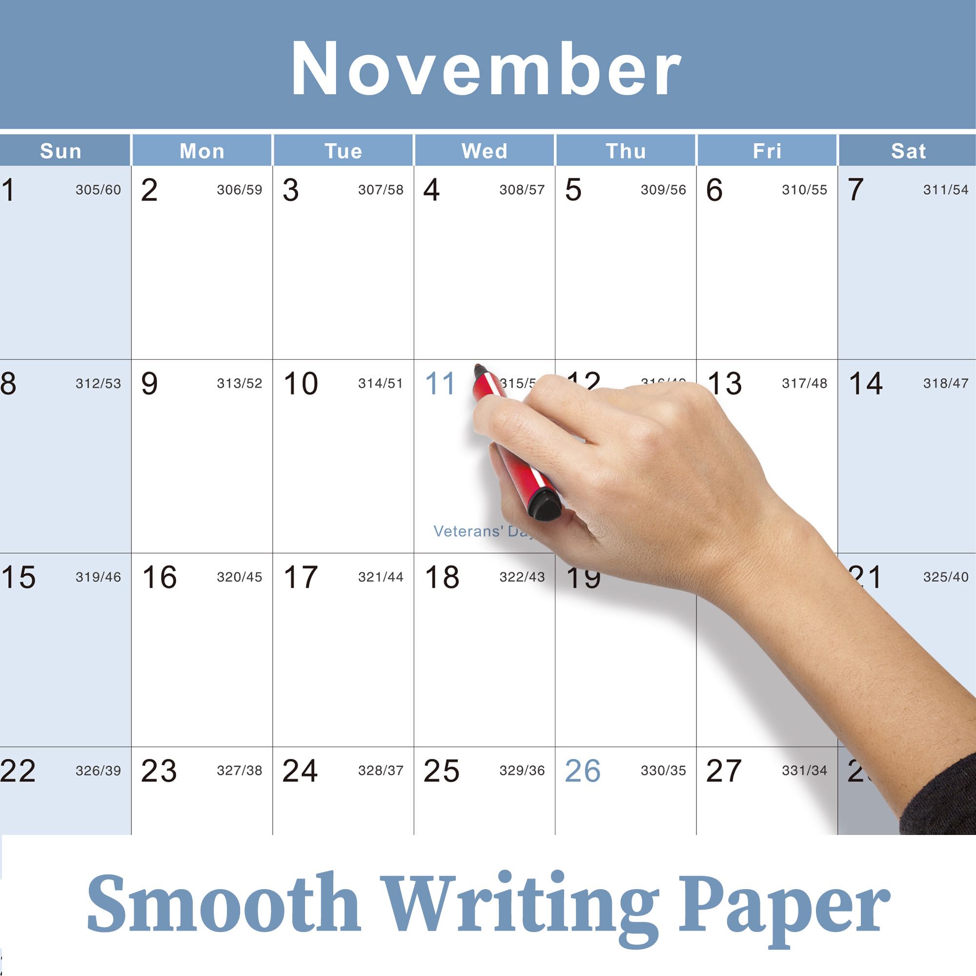 Lbylyhxc 2026 Yearly Wall Calendar Planner X-Large 34.7x22.8 Colorful