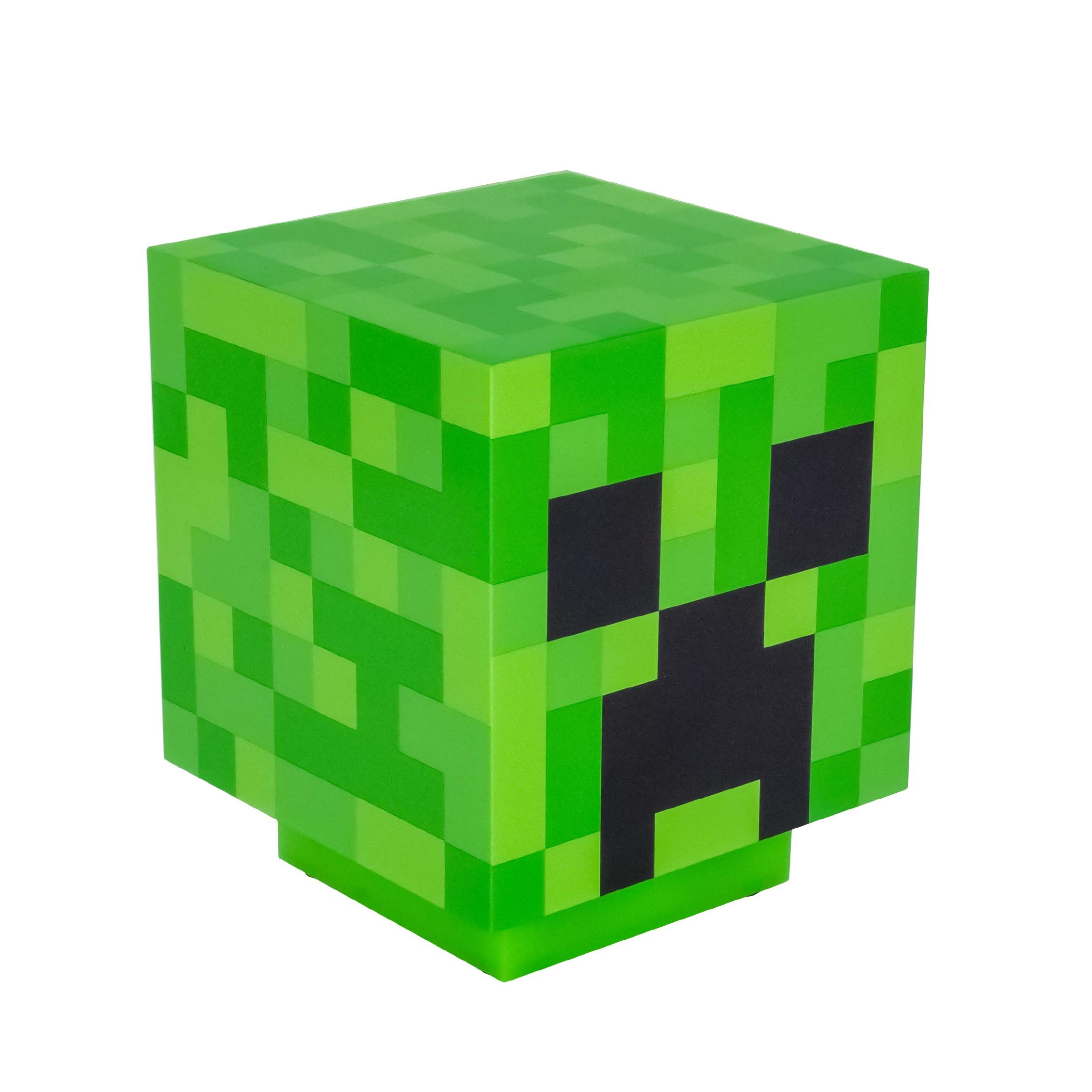 Paladone Minecraft Creeper Desk Light with Official Sounds Green Night Light