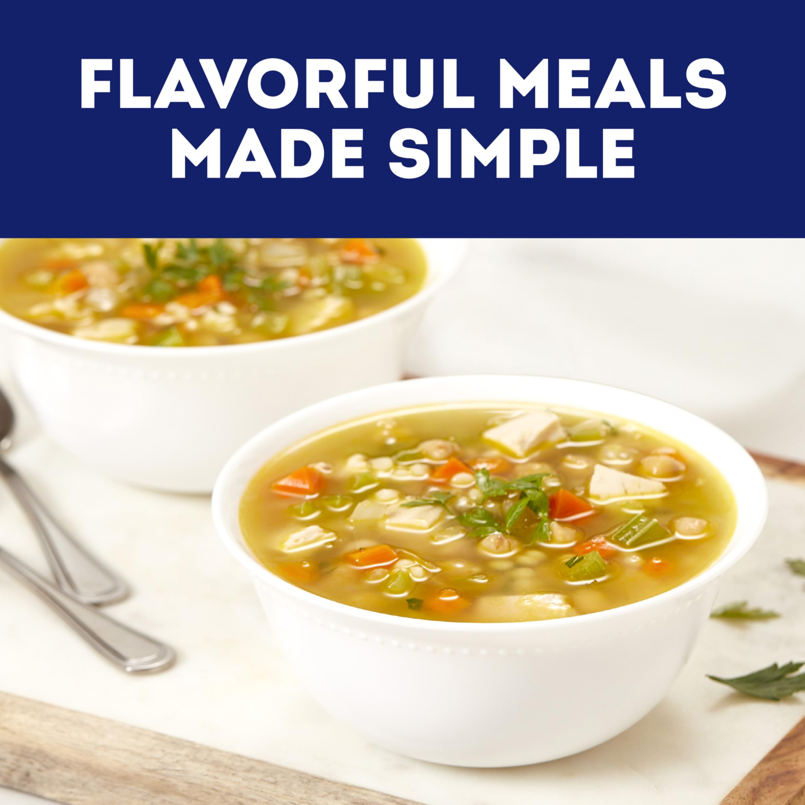 SWANSON Unsalted Chicken Broth 32 oz Carton Gluten Free 2 lbs