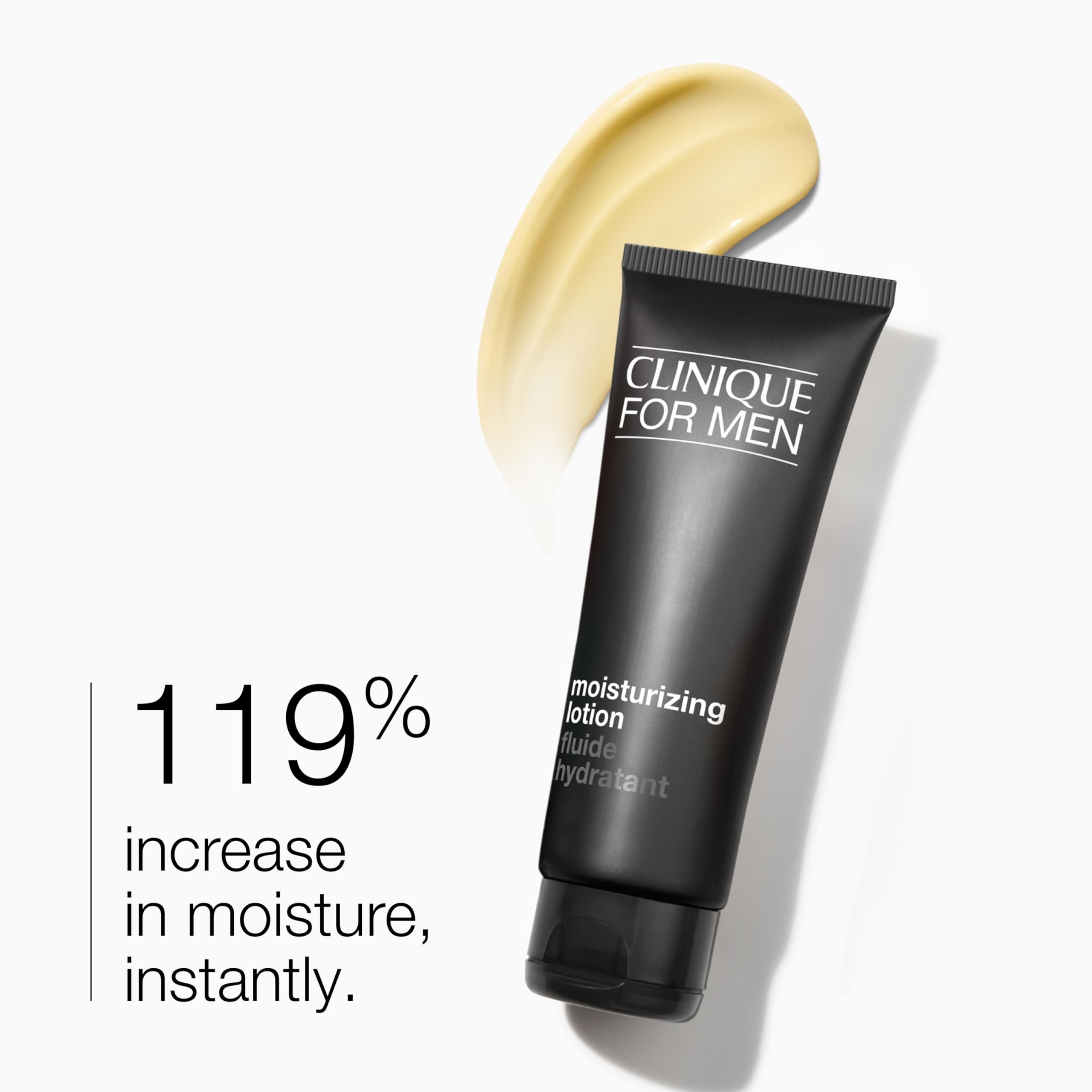 Clinique For Men Moisturizing Face Lotion Hyaluronic Acid Urea Glycerin 3.4oz