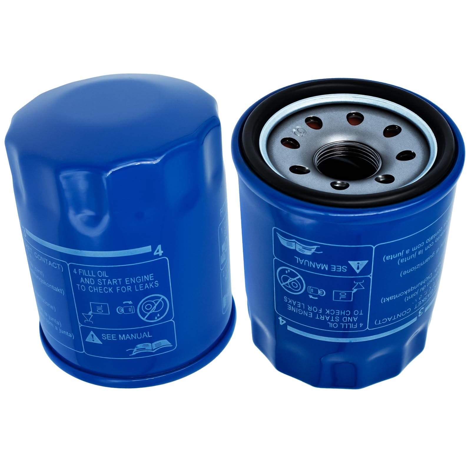 JEYPSHQP Oil Filters 15400-PLM-A02/A01 for Honda GX/GXV Engines 2 Pack