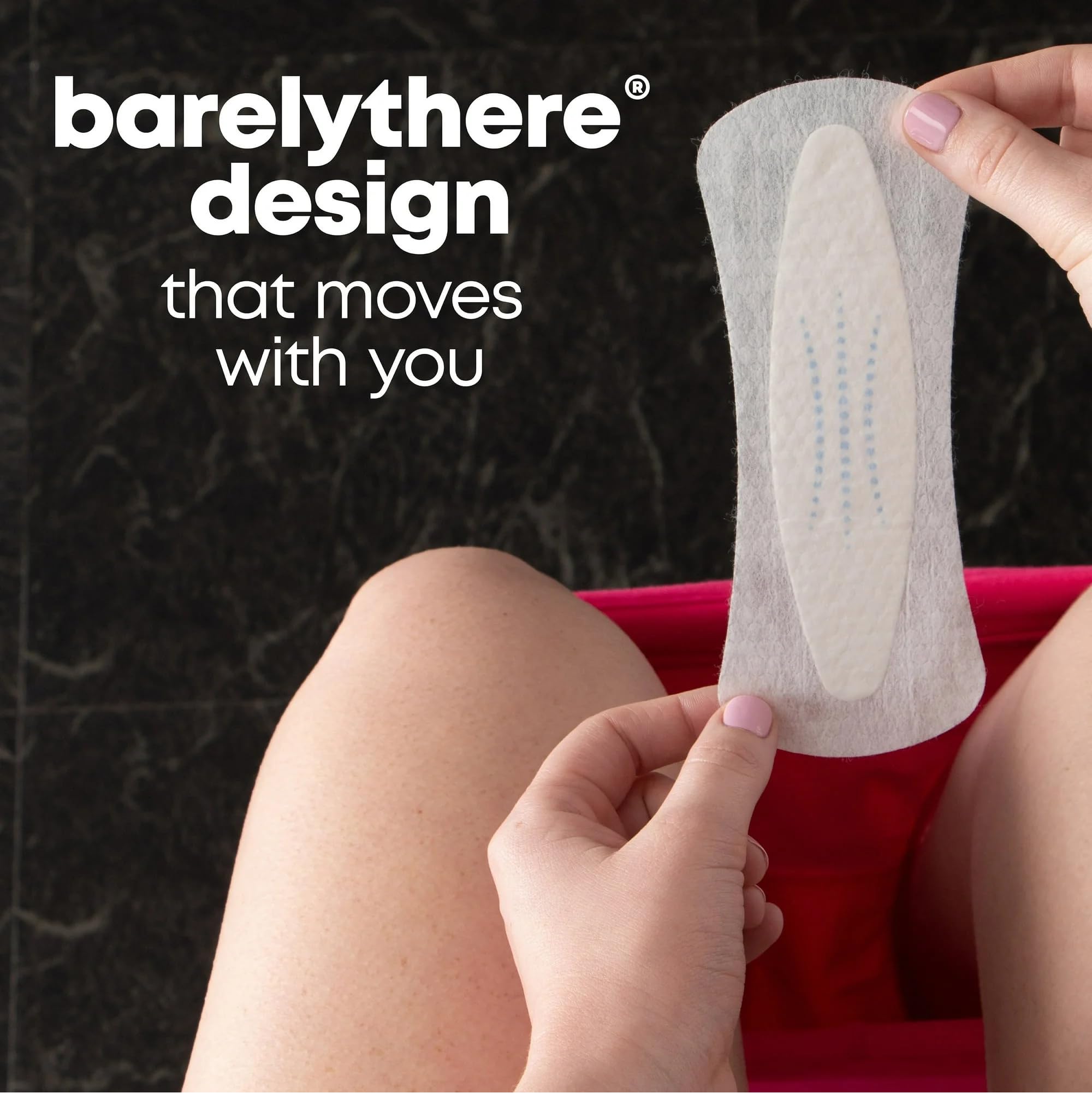 U by Kotex Balance Daily Wrapped Panty Liners Light Absorbency Long 90ct