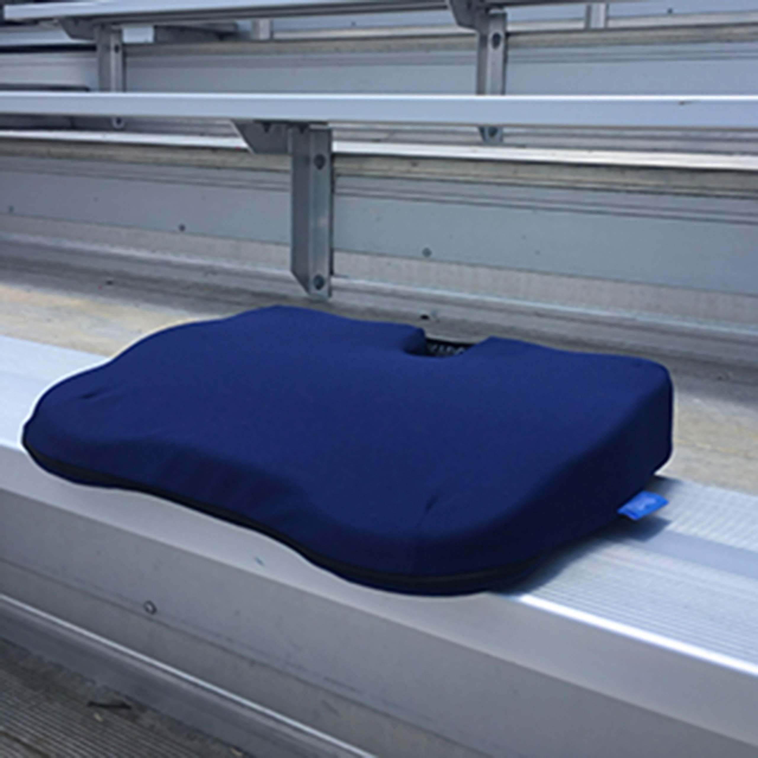 Contour Kabooti Coccyx Foam Seat Cushion Blue Ergonomic Orthopedic