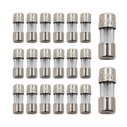 TWI Fuses Mini Christmas Light Strings Replacement Glass Fuses 3A 110V 125V 20pc