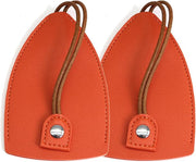 pvotawp 2-Piece PU Leather Pull-Out Key Case with Holder Hook