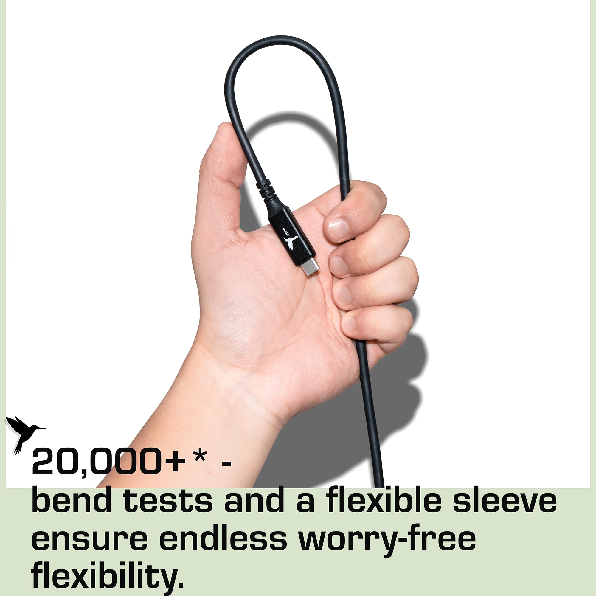 Ultimate 240W USB-C Cable USB-IF Cert 3.3ft 5A PD 3.1 EPR 40Gbps Black
