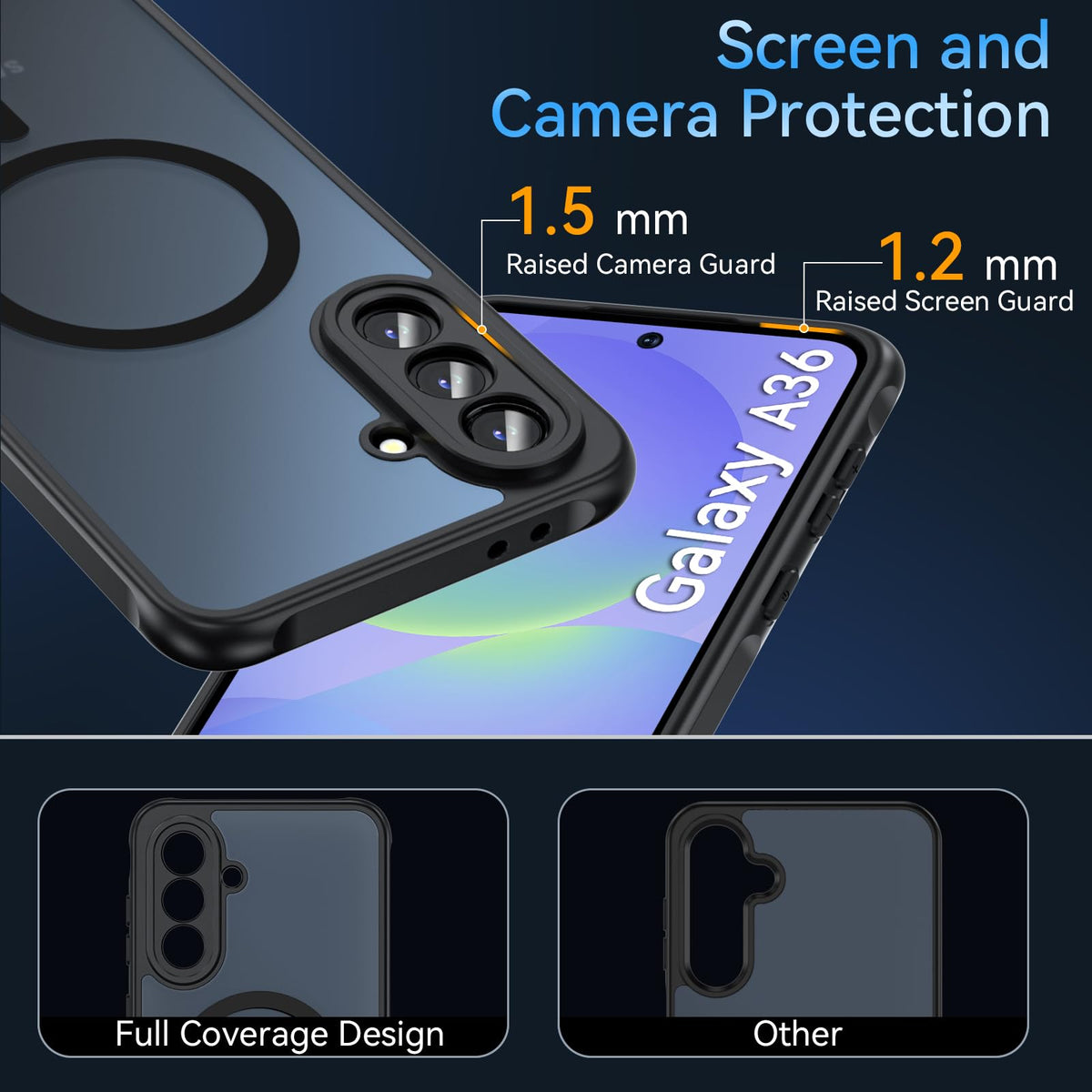 Fin2feel Magnetic Phone Case for Samsung Galaxy A36