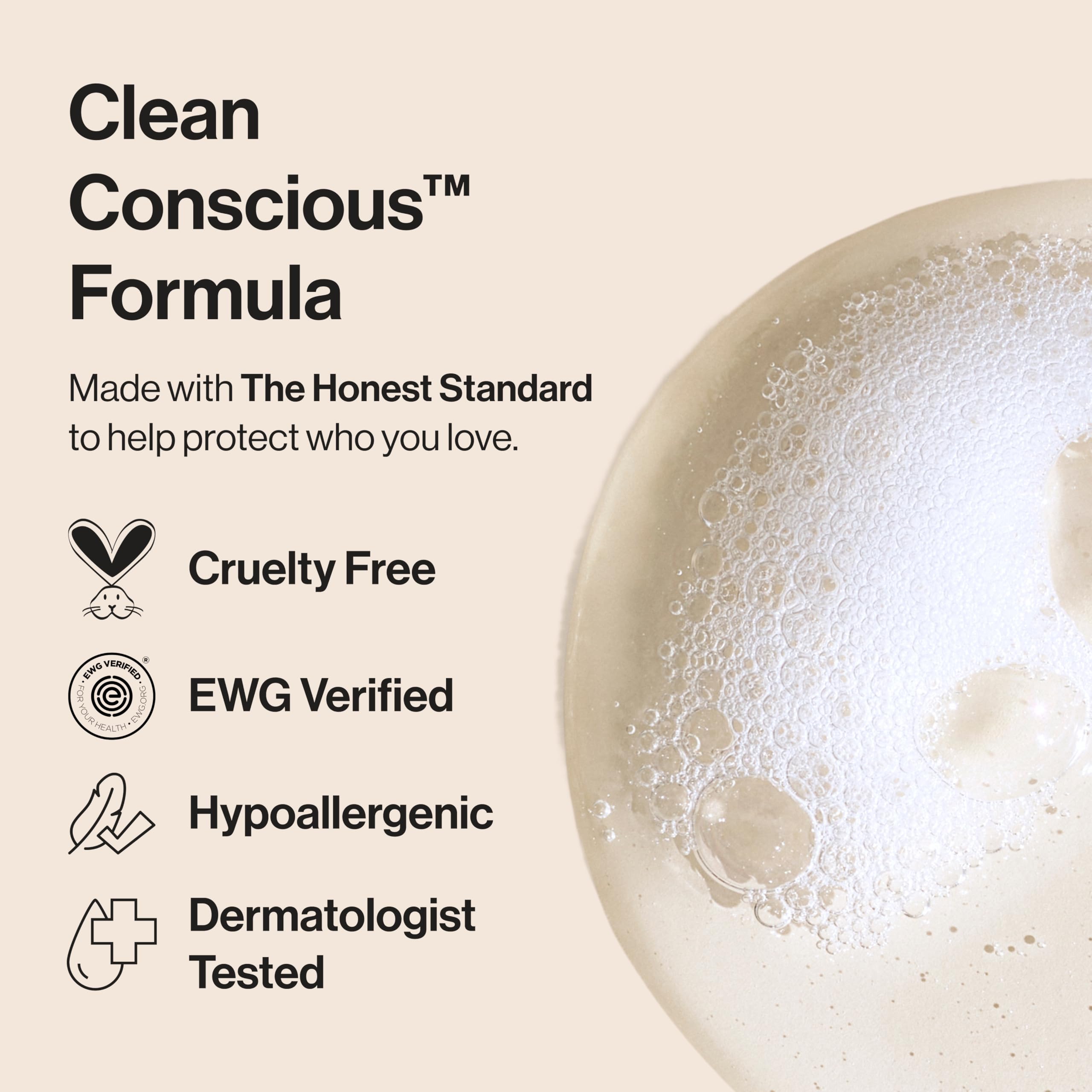 The Honest Company 2-in-1 Baby Shampoo & Body Wash Fragrance-Free 10 fl oz