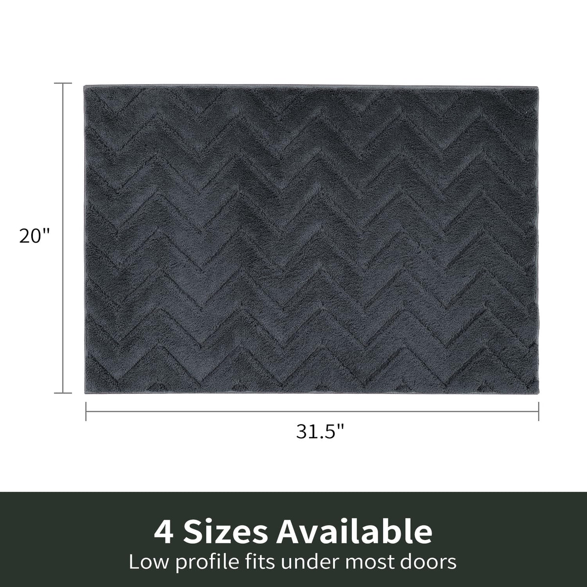 Stiio Bathroom Rugs, Bath Mats for Bathroom, Extra Soft and Water Absorbent, Non