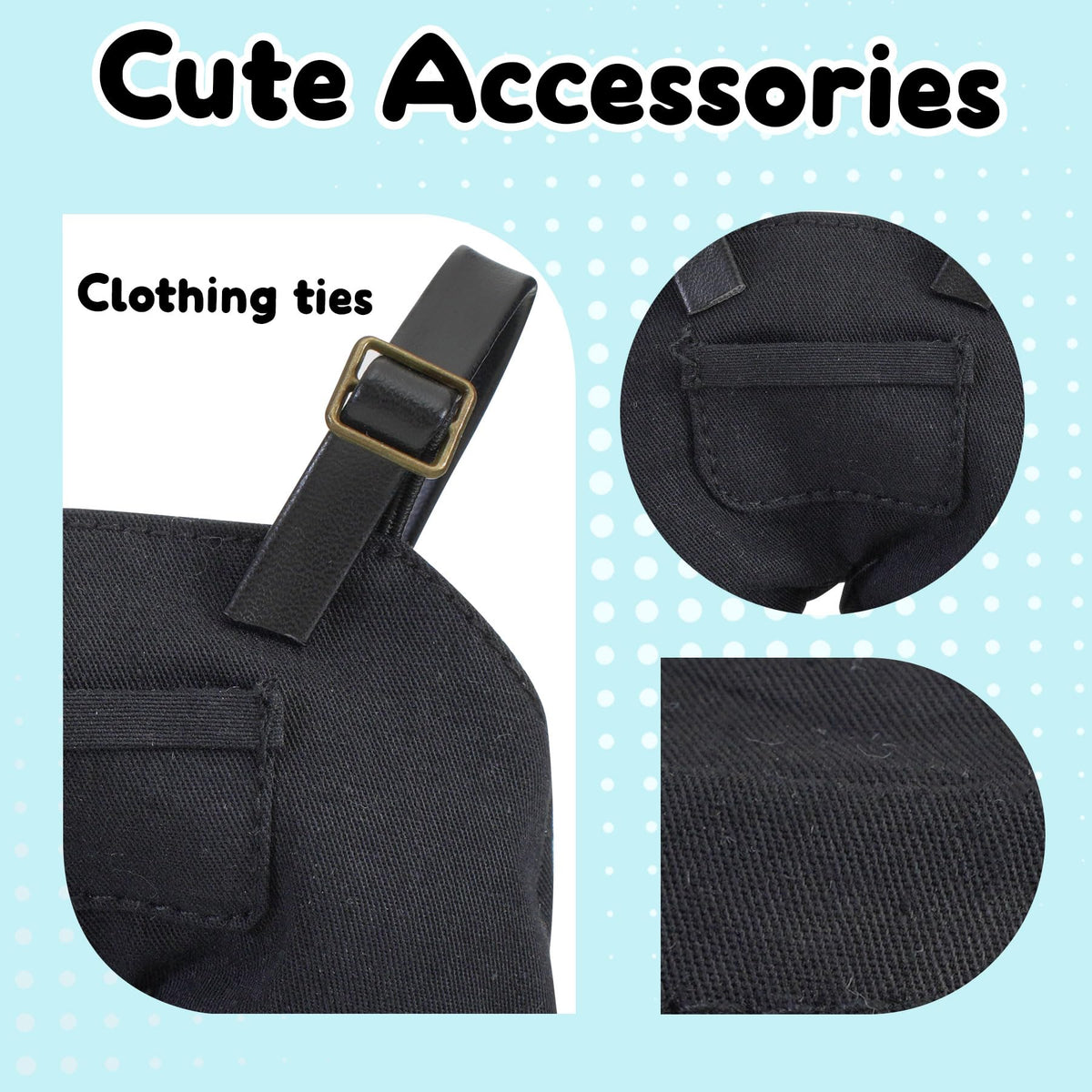 IGINOA Cute Clothes with Doll Design Outfit Blind Mystery Box Accessories Mini