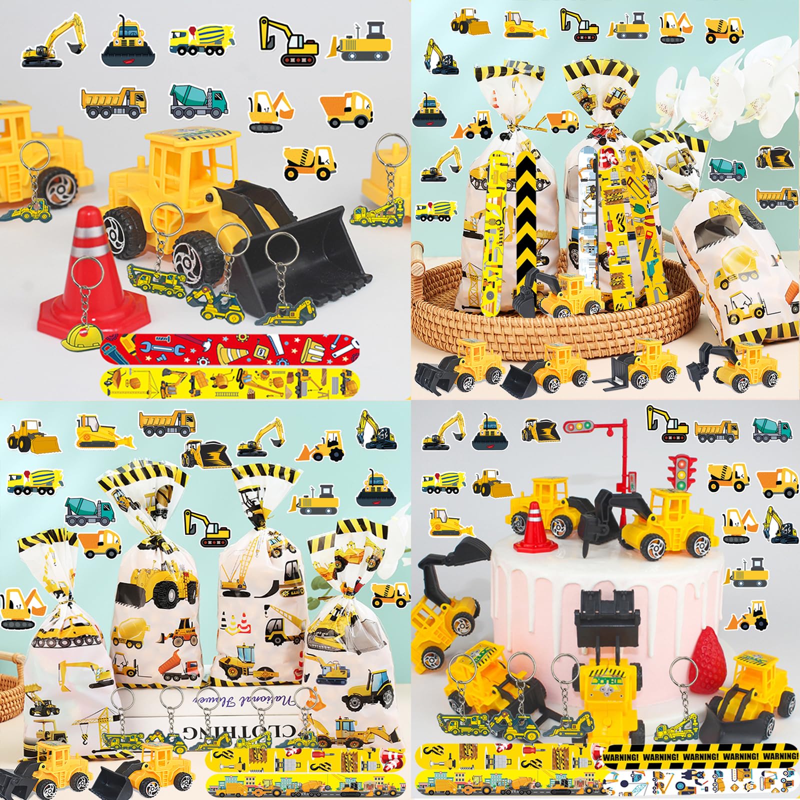 CHSLtmxq 326 PCS Halloween Party Favors Non Candy Treats Bulk Plastic