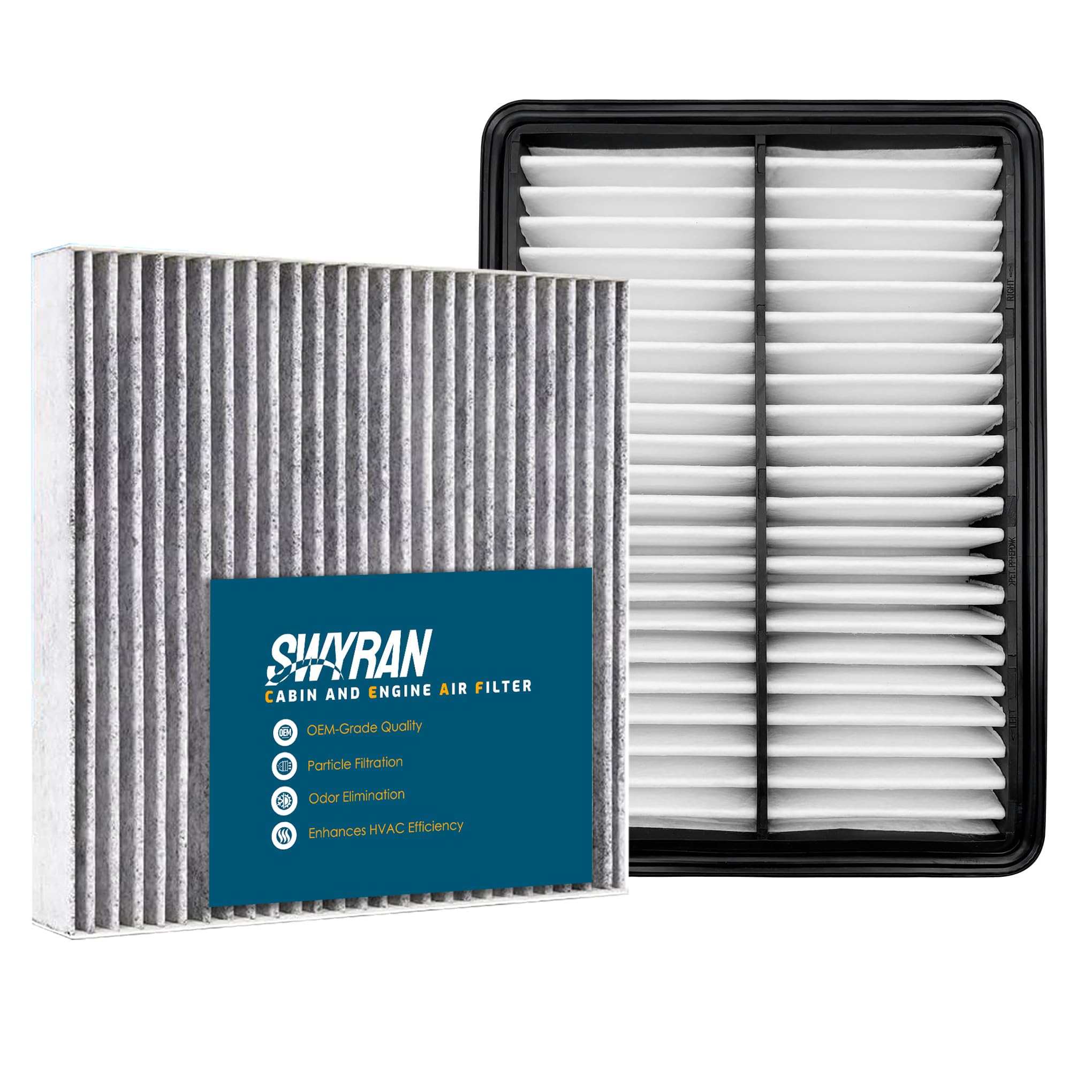 Cabin & Engine Air Filter Kit for Honda Odyssey 2018-2025 Acura TLX 2021-2025
