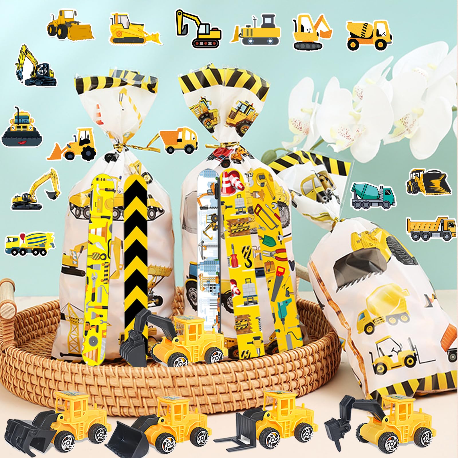 CHSLtmxq 326 PCS Halloween Party Favors Non Candy Treats Bulk Plastic